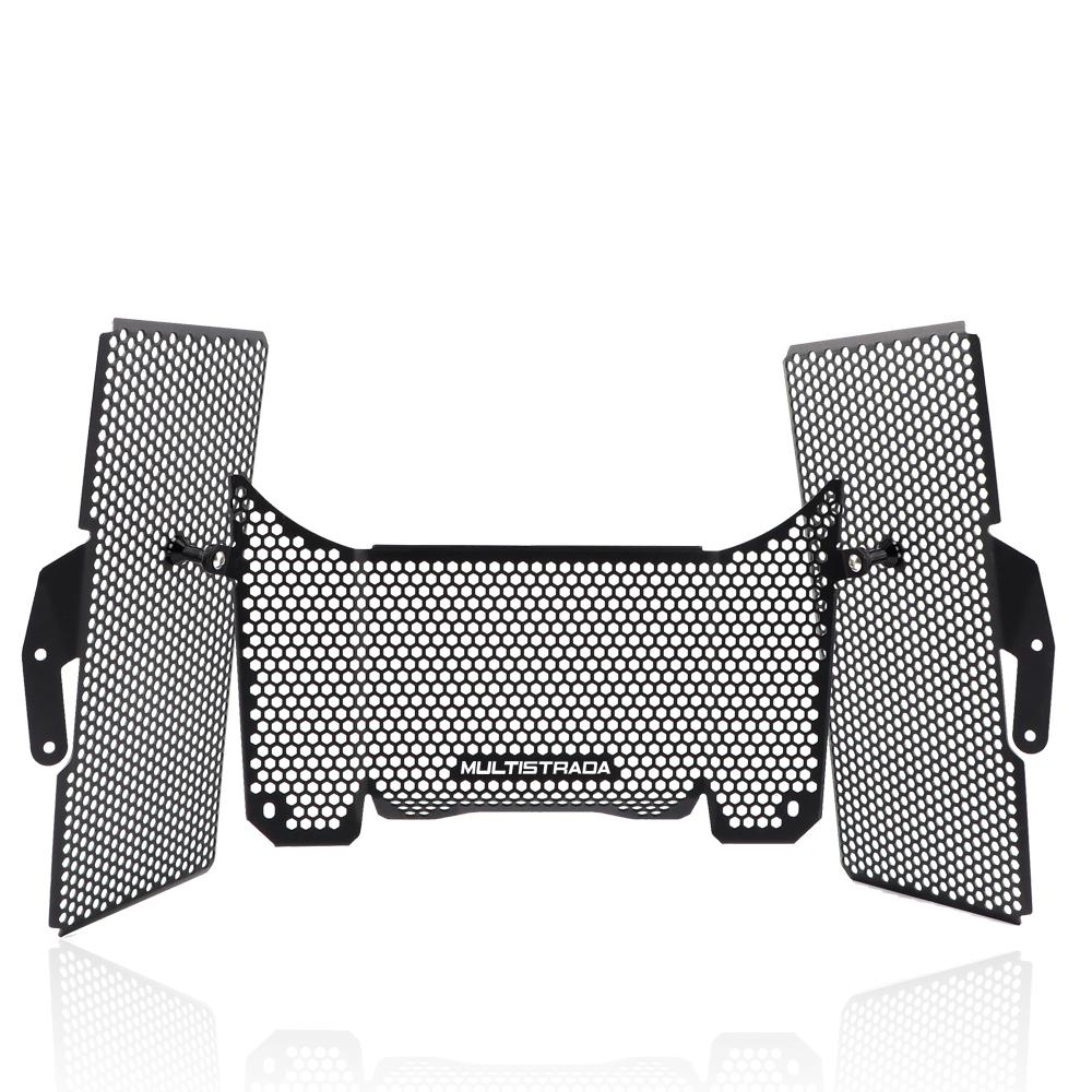 

For Ducati Multistrada V4 S V4S Sport RS Grand Tour MultistradaV4 Pikes Peak 2021-2025 Radiator Guard Protector Grille Cover Multistrada Logo