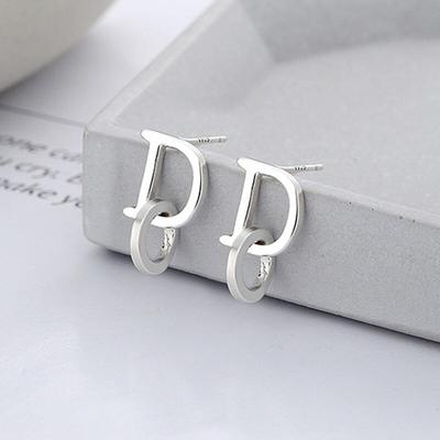Sterling Silver 925 Earrings D Plan E063 Daily Earrings