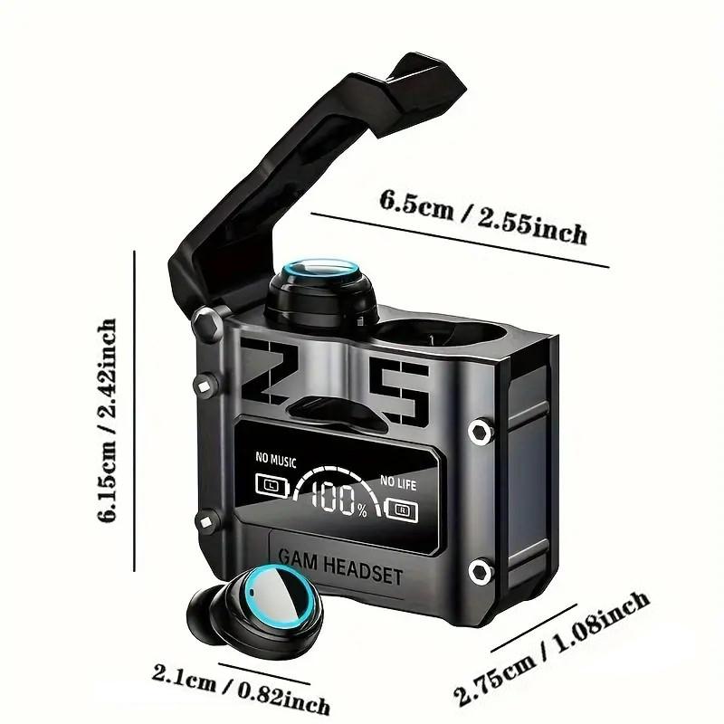 M25 Tws Wireless Headphones Earphones Bluetooth Touch Control Noise Reduction Stereo Waterproof Earbuds Headsets