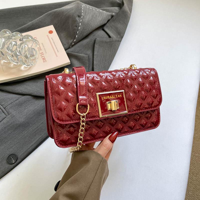 Single-shoulder Chain Bag, Stylish Small Square Bag, Stylish Crossbody Bag
