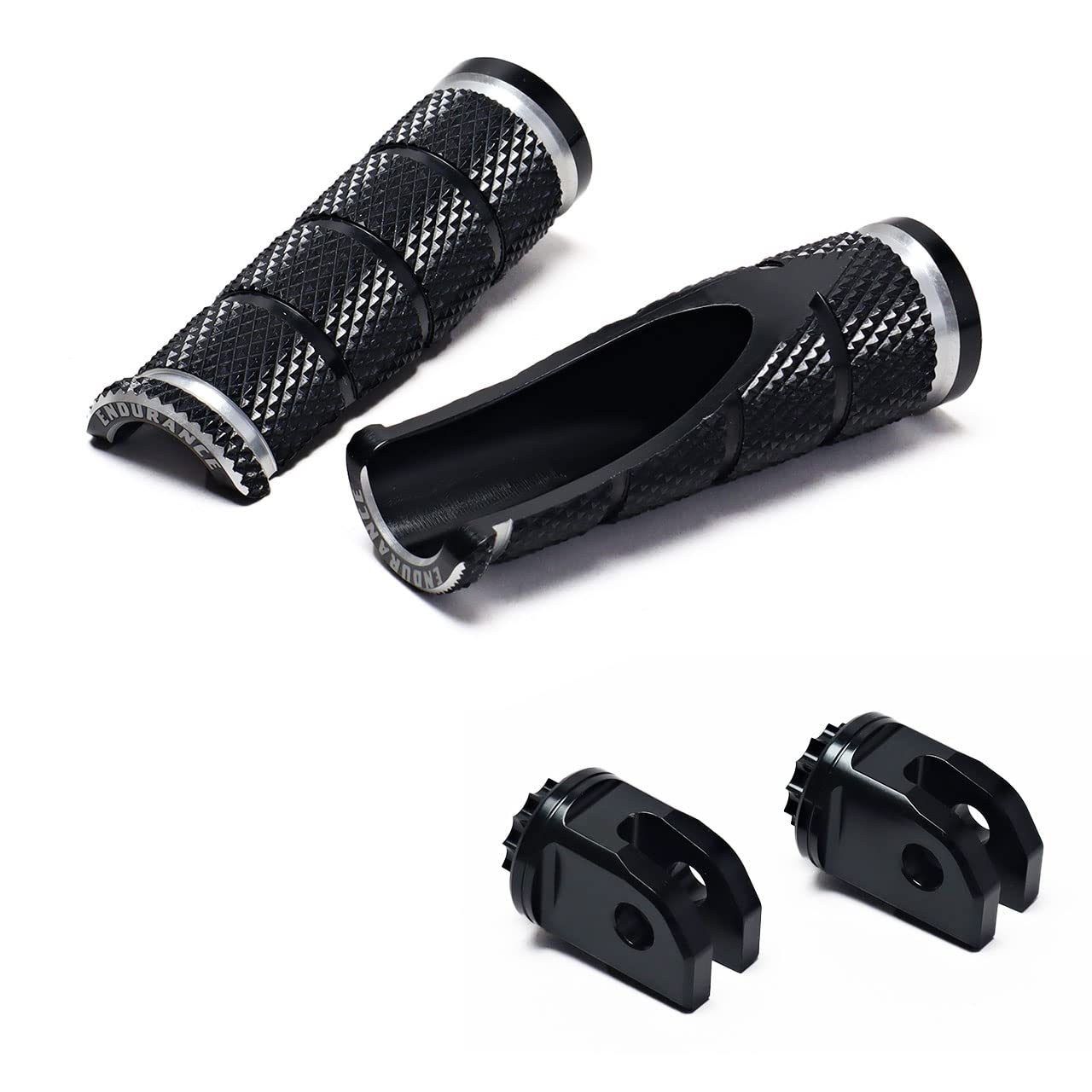 

Комплект комбинированных подножек для велосипеда ENDURANCE HG Yamaha 2 Series General Purpose XSMZZAW4 Black/Silver