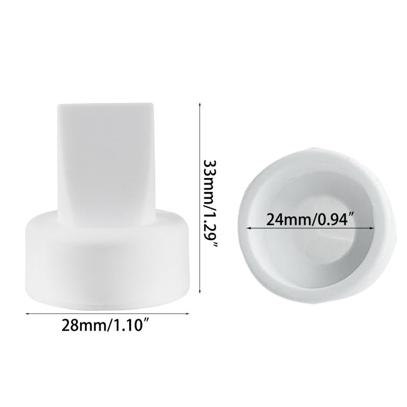 Durable Silicone Duckbill Valves Reliable Rubber Duckbill Attachment Suitable for Breast Pump Part Better Suction Power