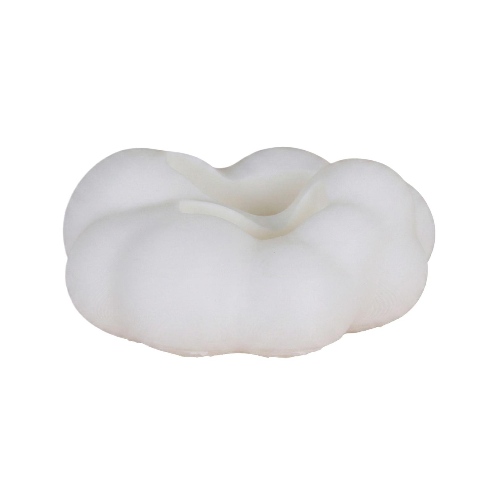 

Cloud Shaped Remote Control Base For Home Storage One Size білий