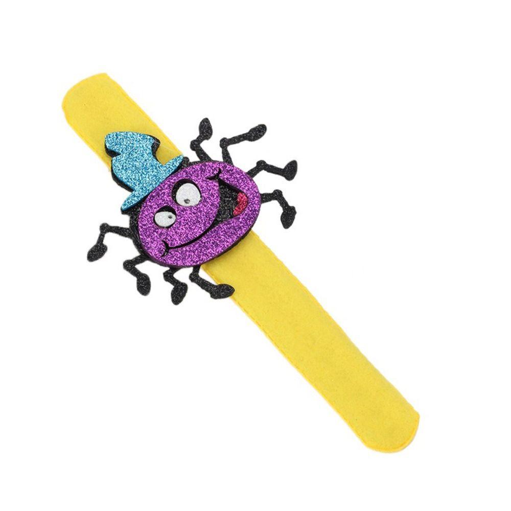 

Тыква Слэп-браслет Череп Слэп-браслет Милые Хэллоуин Слэп-браслеты Вечеринка на Хэллоуин Style D