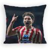 FC Julian Alvarez Pillow Case Sofa Living Room Bedroom Headboard Backrest Cushion Square Cushion Nap Time