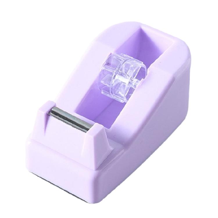 

Desk Tape Dispenser Handheld Tape Dispenser 0.79Inch Sealing Tape Cutter for Warehouse Office фиолетовый