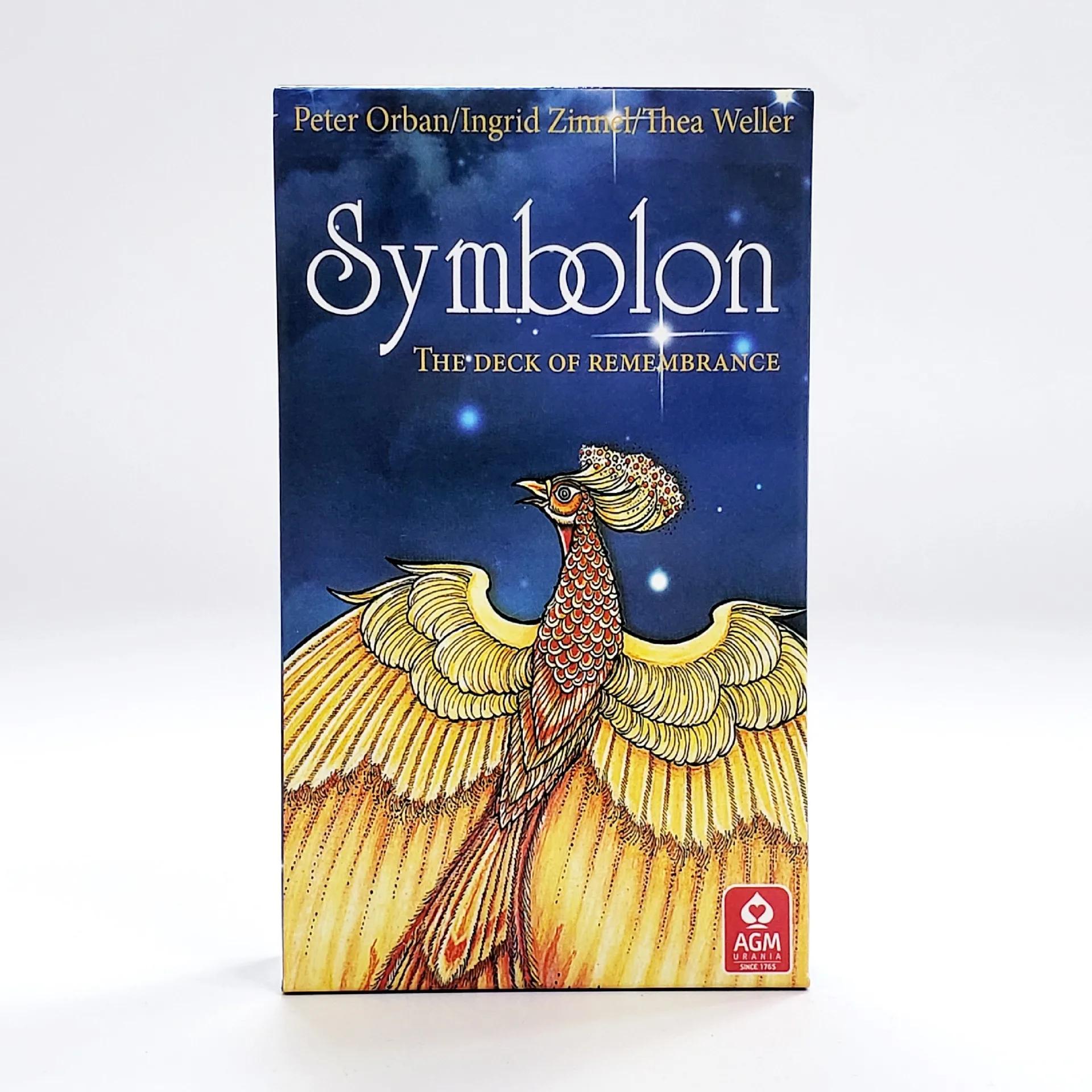 Колода гаданий на картах Таро Symbolon, английская версия, настольная игра-оракул для вечеринки