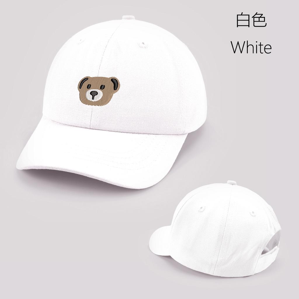 Cartoon Bär Baby Baseballkappe Niedliche Einfarbige Kleinkind Sonnenhut mit Ohren Sommer Verstellbar Kinder Junge Mädchen Schirmmütze