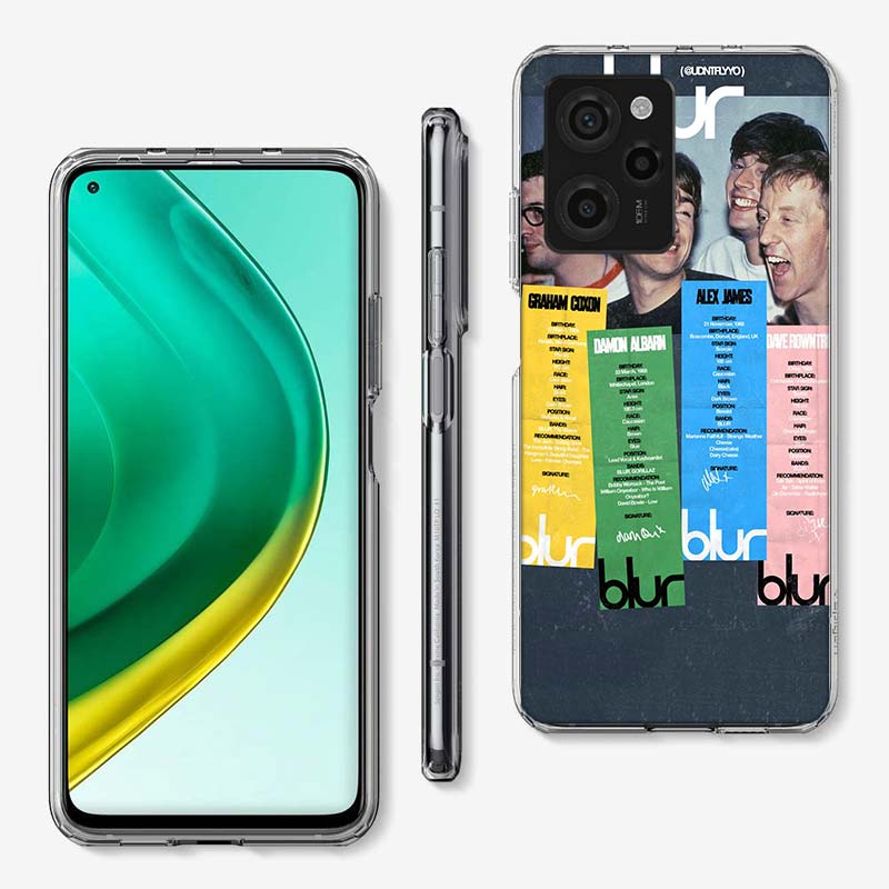 Blur Band Cover Phone Case For Xiaomi Poco M8 M7 M6 M4 M3 X7 X6 X4 Pro F7 Ultra M5S Mi 14 14T 15 15T 12T 10T Pro 12S 12 11 Lite