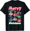 Princess Merry Christmas Winter Holiday Black TShirt