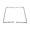 Ersatz-Mittelrahmen-Blende für Galaxy Z Fold 6 5G F956 Telefon-LCD-Display-Panel-Blende mit Pad-Schnalle