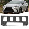 Stylový kryt vyhřívaných tlačítek sedadel z uhlíkových vláken pro Lexus GS300/350/450/460. Chraňte svůj vůz s elegancí.