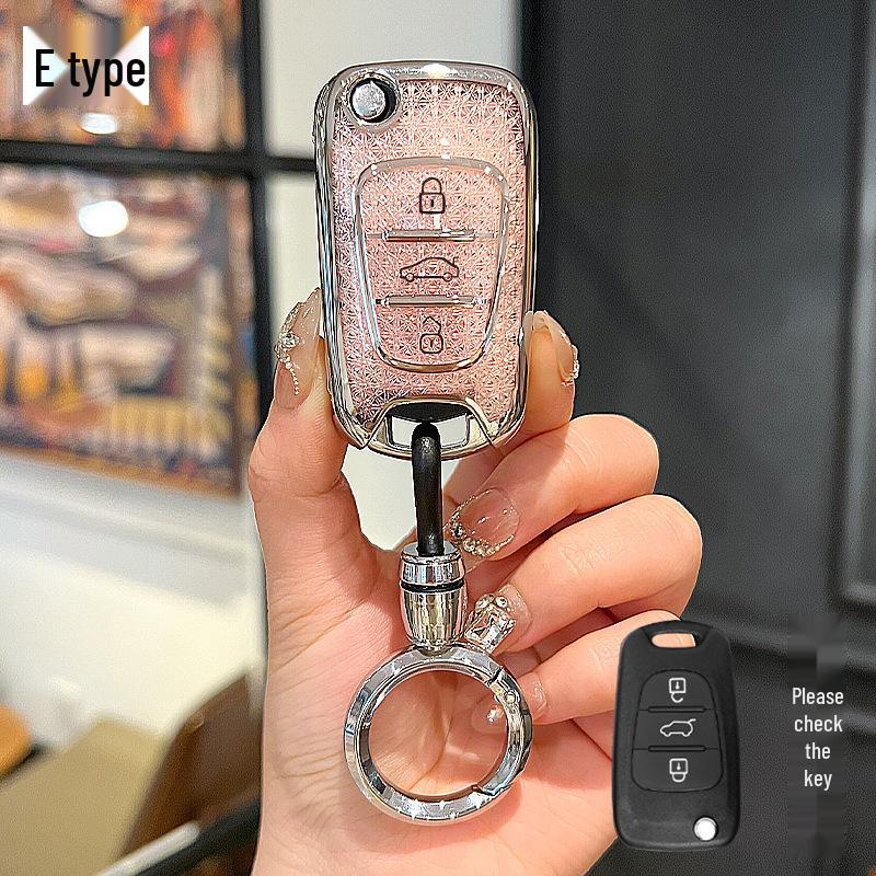 Beijing Hyundai Car Key Case for Reina, Sonata, Elantra, ix35, Langdong, Tucson, Yixing