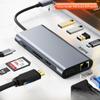 Cross-Border Multi-Port Type-C Hub and Gigabit Notebook Dock Expansion