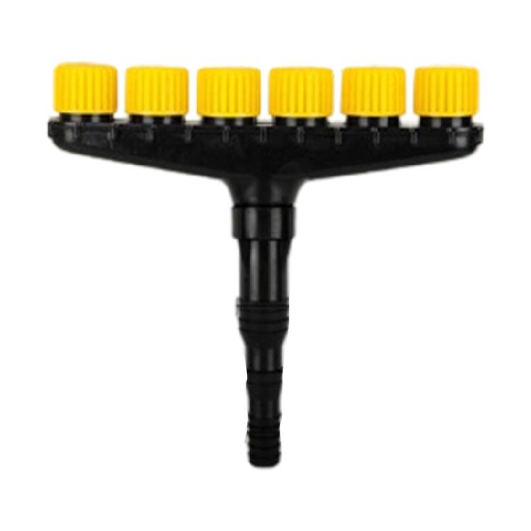 Plastic Sprinkler Nozzle Offering Gentle Misting Sprayed and Quick Installation Suitable for Backyard Watering Solution