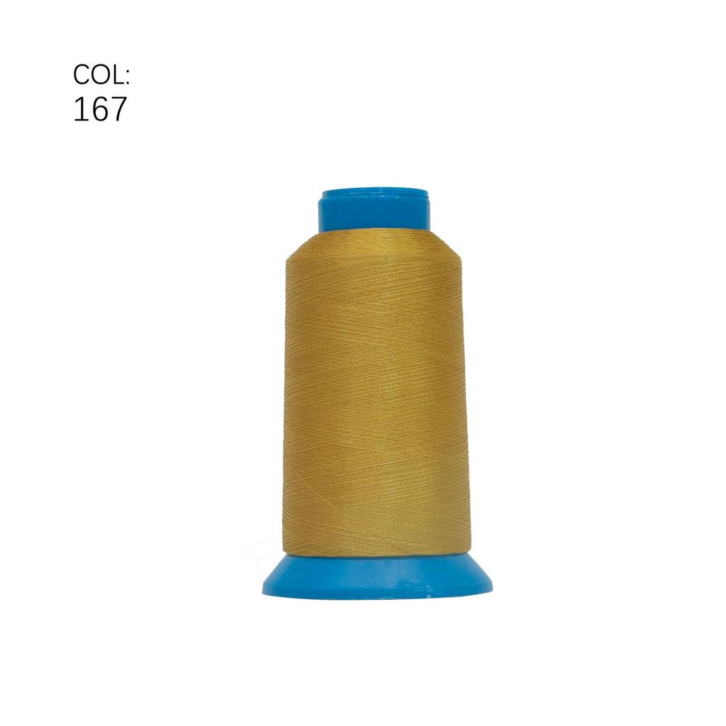 Fir de brodat din poliester ultrafin de înaltă rezistență 75D/2 - 80 de culori, 4000 m