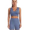 Women's Cross-Border Yoga Suit: Shockproof Sports Bra, Sexy Deep U Vest, and Fitness Running Shorts Set
