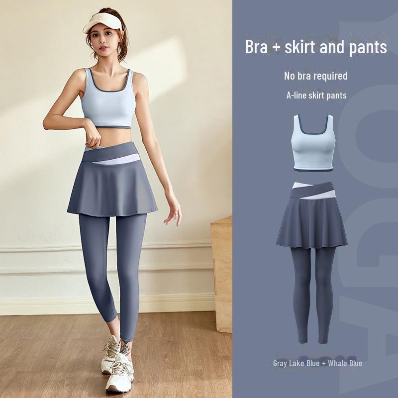 Juyitang Women's High-Elastic Nude Seamless Sports Suit - Breathable, Sleeveless Yoga & Running Outfit