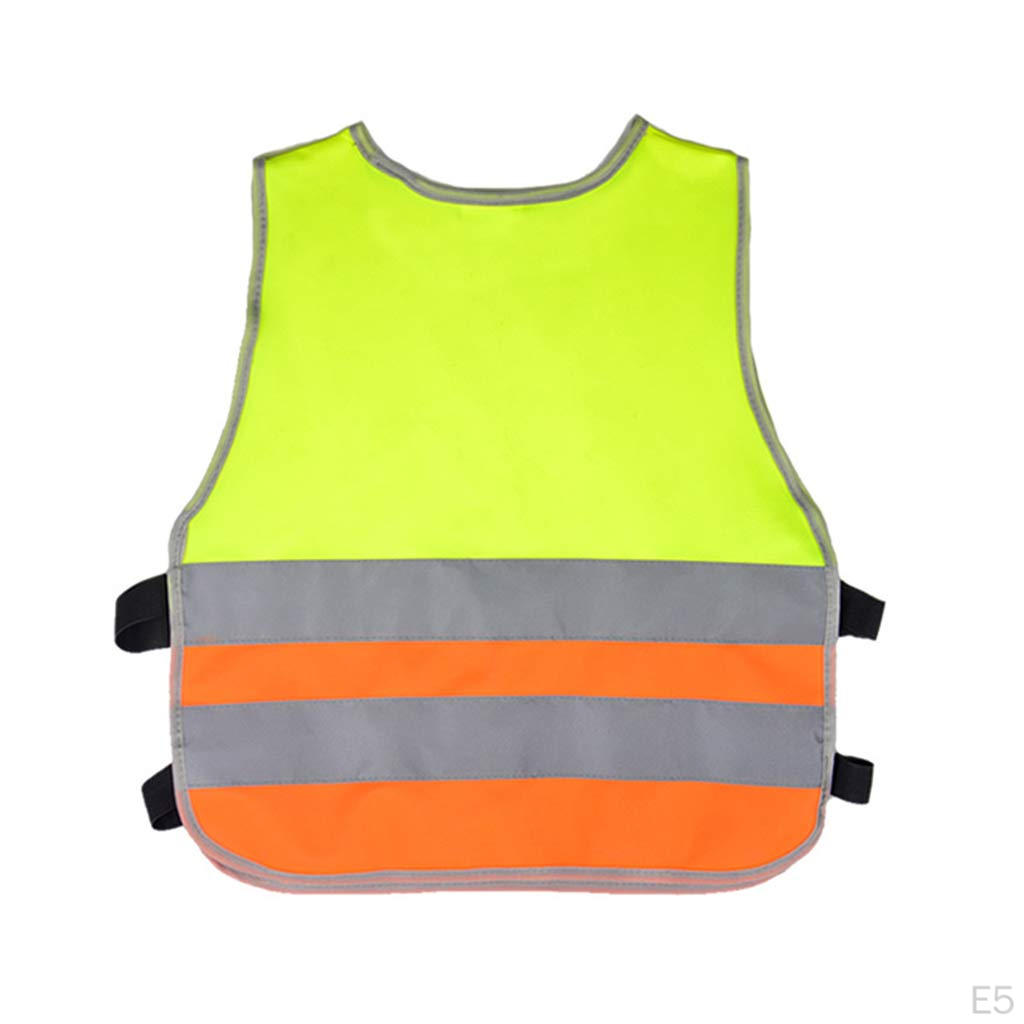 Children Safety Gray Reflective Strips Clothing, S/M/L