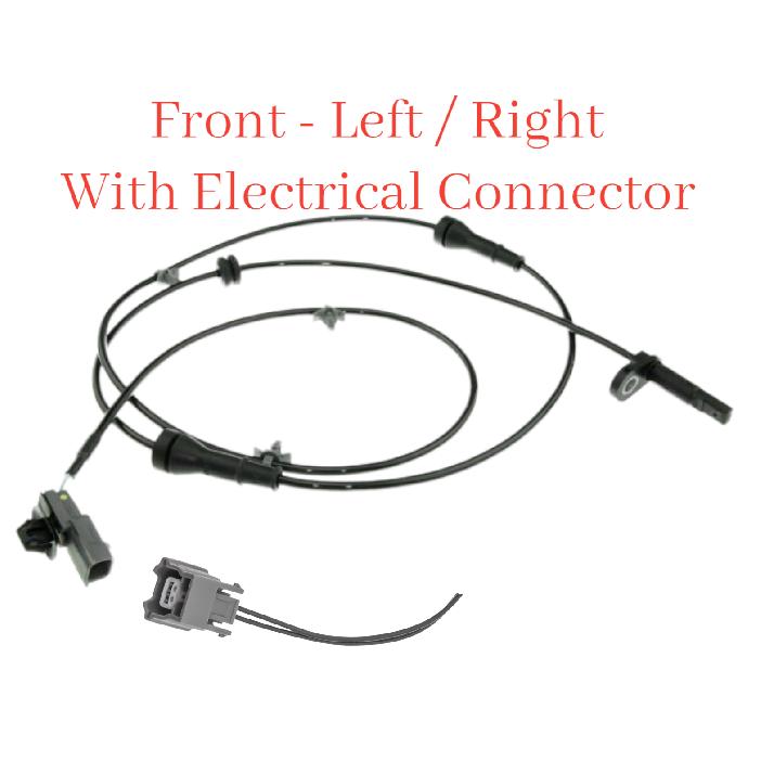 ABS Wheel Speed Sensor & Connector Front Left/Right Fits Juke 2011-2017