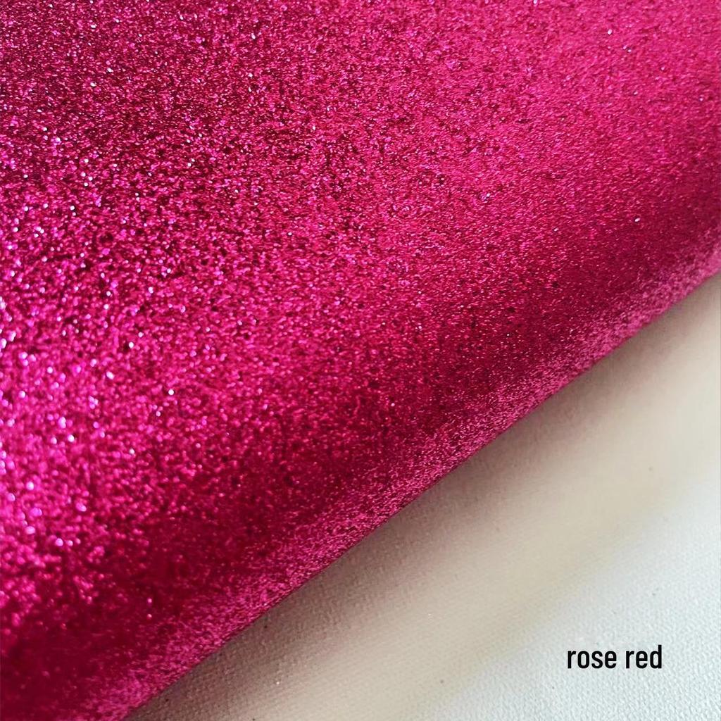 PU koža trblietavá látka s prechodovou dúhou a zlato-strieborným trblietavým efektom