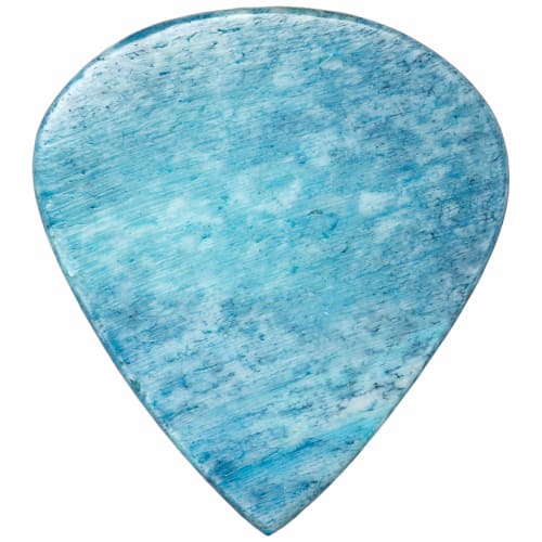 

Natural cow bone teardrop picks, 1.5mm, blue / Animals Pedal Wild Picks (CB-TD-N-SB-S-1.5), small size