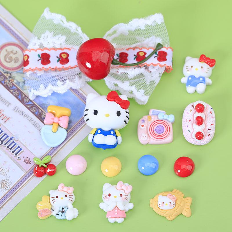 Xiaohongshu-Style Shoe and Hair Accessories: Hole Shoes Decorations, Hair Clips, Ties, Refrigerator Magnets