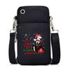 Christmas Christmas Printed Versatile Mobile Phone Bag Multifunctional Going Out Portable Messenger Bag