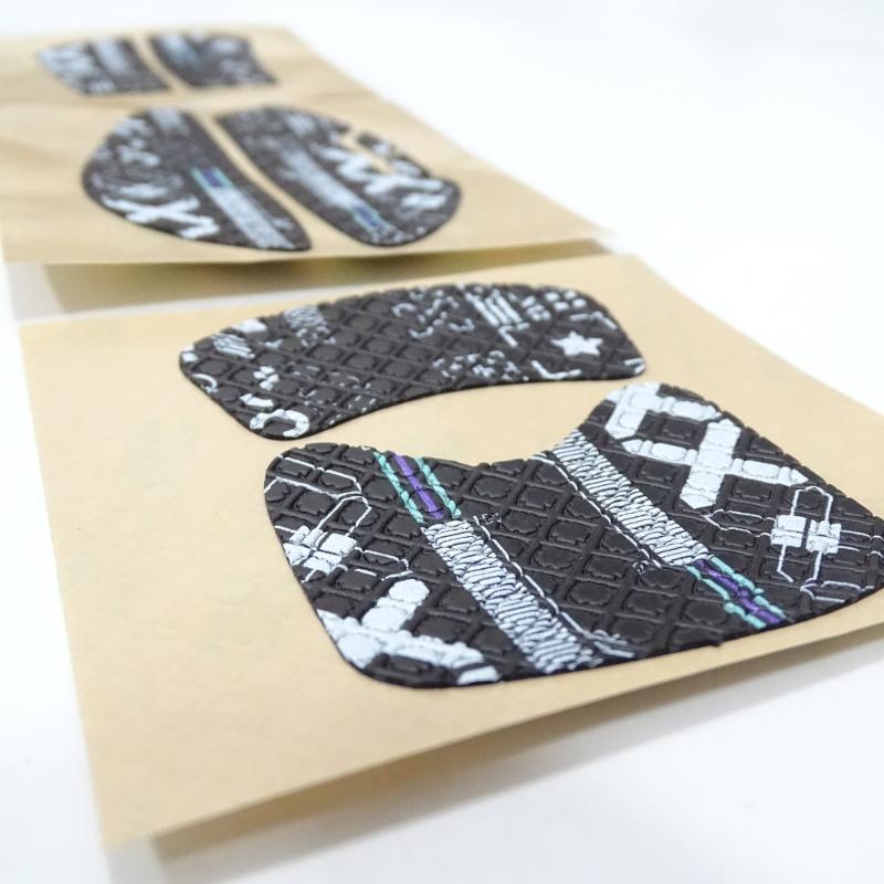 Customs Fit Gaming Mouse Skin AntiSlip Sticker For ROG Keris 2ACE Mouse Prevents Sliding In Intense Battles Office Task