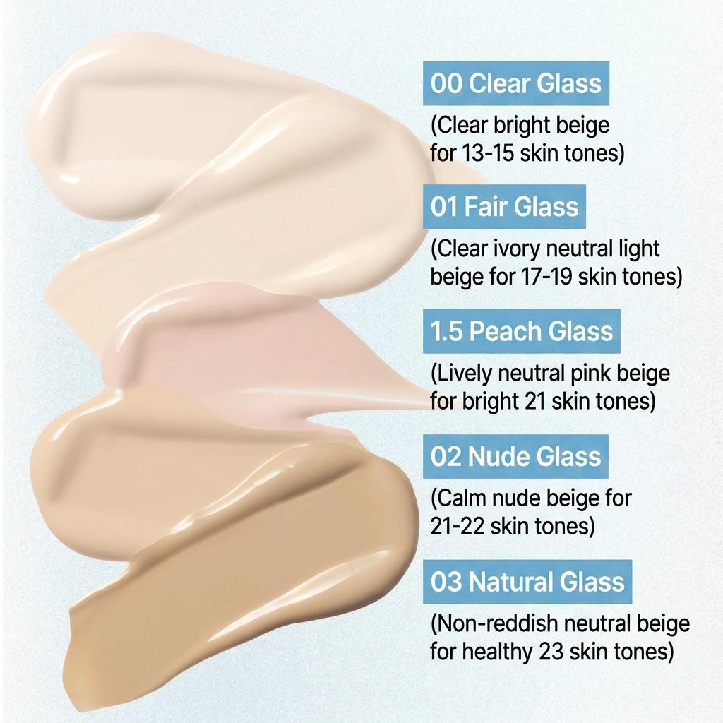 [fwee] Official Cushion Glass Original Set (13g + Refill + 2puff) - [K-BEAUTY] Ultimate Glass Skin Glow & 67% Essence Hydration