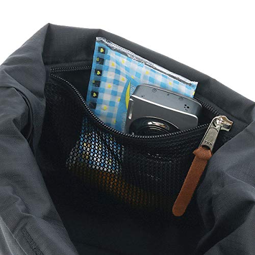 Gregory Offizielle Chinchi Tasche, Mittel, Aktuelles Modell, Schwarz