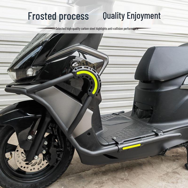 Qianjiang Hong 125 Scooter Front and Rear Guardrail Bumper Modification Anti-Fall Block