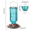 Glass Hanging Hummingbird Feeder Ant-Proof Bird Feeder Outdoor Garden Hanging Decorations Unique Gift For Parents