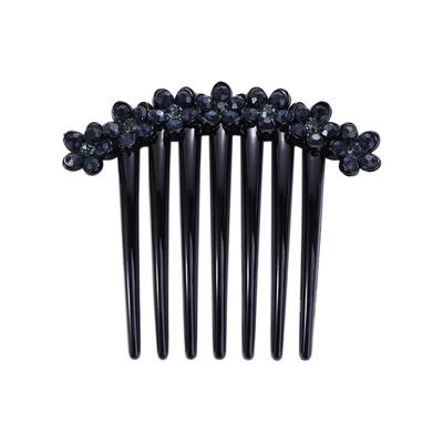 Vintage Trendy Mother Gift Hairpins For Girls Rhinestones Crystal Hair Clips Korean Barrettes Women Hair Comb Mother Headwear