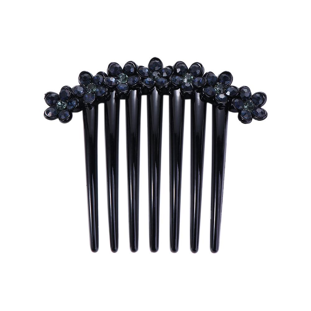 Vintage Trendy Mother Gift Hairpins For Girls Rhinestones Crystal Hair Clips Korean Barrettes Women Hair Comb Mother Headwear