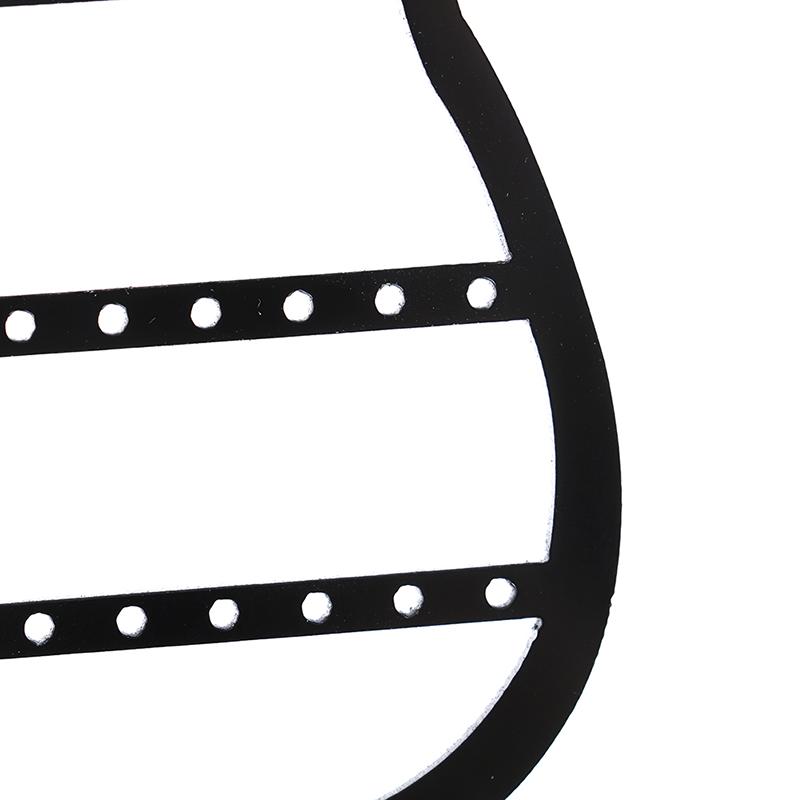 1Pc 2In1 Stud 25Hole Earrings Jewelry Box Display Stand Bottle Shape Holder