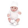 28 cm 11 tommer vinyl Leketøy Reborn Rebirth dukke Lukket øye simulering for barn Bursdag Julegaver ledsaget av leker