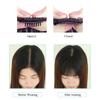 Synthetic Air Bangs Clip In Hair Extension 3D Air Style Hairpieces Neat Front False Fringe Thin Fake Hair Bangs For Women Girls