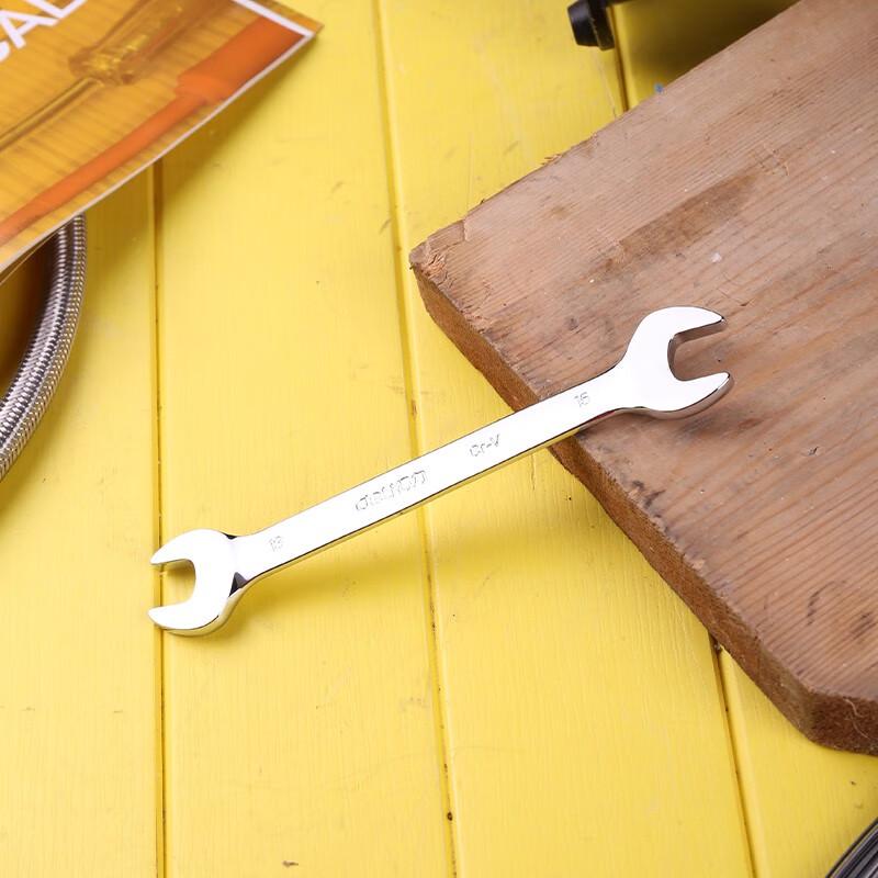 Deli Mirror Polished Double-End Wrench