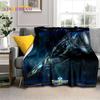 3D StarCraft Classic Game Gamer Blanket,Soft Throw Blanket for Home Bedroom Bed Sofa Picnic Travel Office Rest Cover Blanket Kid
