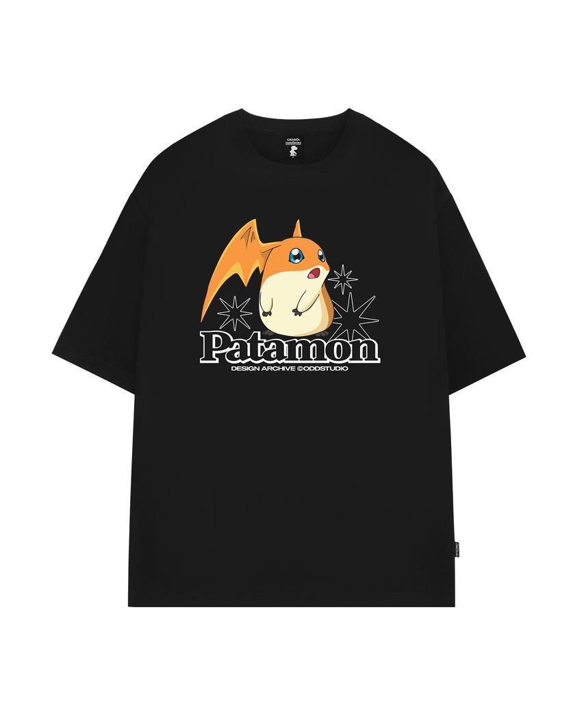 ODDSTUDIO [Digimon Adventure] Color Patamon Overfit T-Shirt - 2 Colors