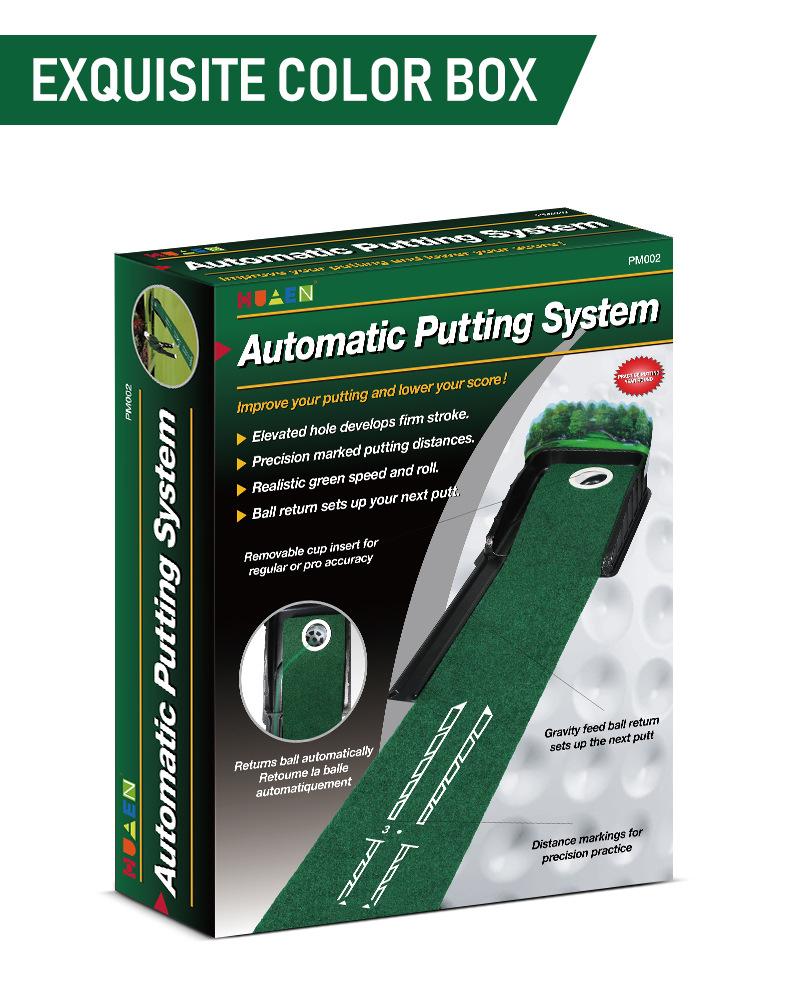 New Single Hole 3D Arrow Portable Golf Green Indoor and Outdoor Putting Practice