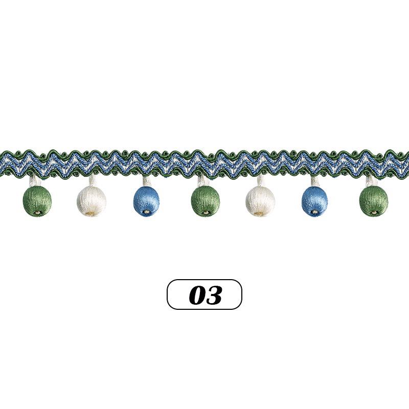 1 Meter Curtain Lace Tassel Pom Pom Ball Fringe Upholstery Ribbon Trim For Diy Sewing Sofa Tablecloth Curtain Decor Accessories