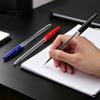 Professional Finance Room Pens 10PCS Ballpoint Pens, 1.0mm Conical Tip Anti Leakage Gel Durable Plastic Comfortable Grip Smooth Writing Pen for Office