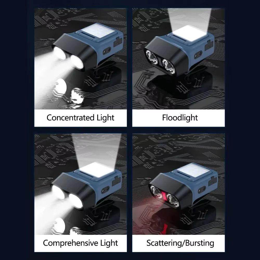Ultra Bright Sensor Headlamp Portable Induction Fishing Headlight Hanging Camping Light  Camping