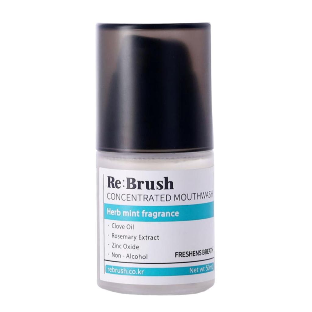 [Re:Brush] Oral Care Set (Concentrated Mouthwash 50ml + Fresh Breath Oral Spray 15ml)