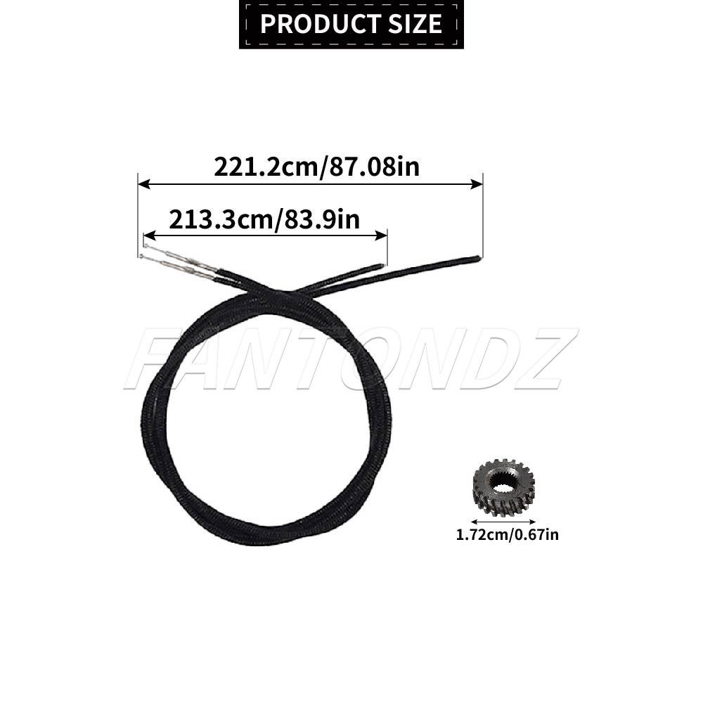 8401Z0 Kit de Engranaje de Cable de Techo Solar Para Citroen C3 Pluriel Sports Convertible Kit de Reparación de Techo Solar 8484C4 Accesorios para Automóviles