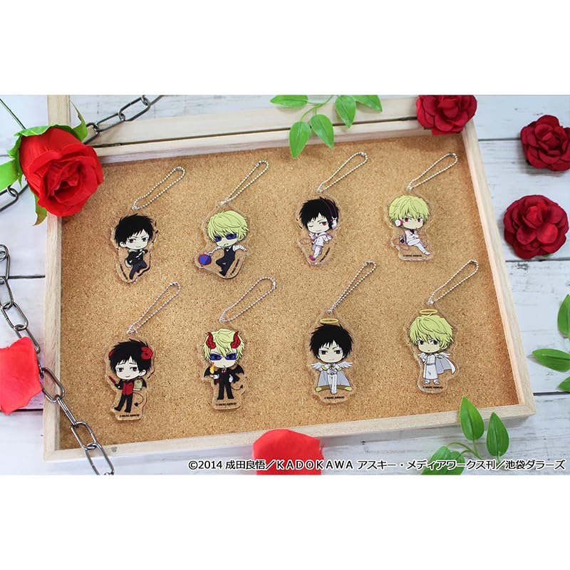 Seasonal Plants TV Anime [Durarara X2] Petit Choco Trading Acrylic Keychain 1 BOX 50mm X 50mm Acrylic