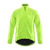 Veste de cyclisme pour homme Coupe-vent Résistante à la pluie Protection UV Chaude Manteau de sport d'extérieur Couleur unie Bords réfléchissants