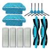 HEPA Filter Walzenbürste Mopp-Pads Tuch für Cecotec Conga 3290 3490 3690 Staubsauger Ersatzteile Seitenbürste Austausch-Kits